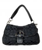 COACHコーチ）の古着「ソーホーワンショルダーバッグ」｜ブラック