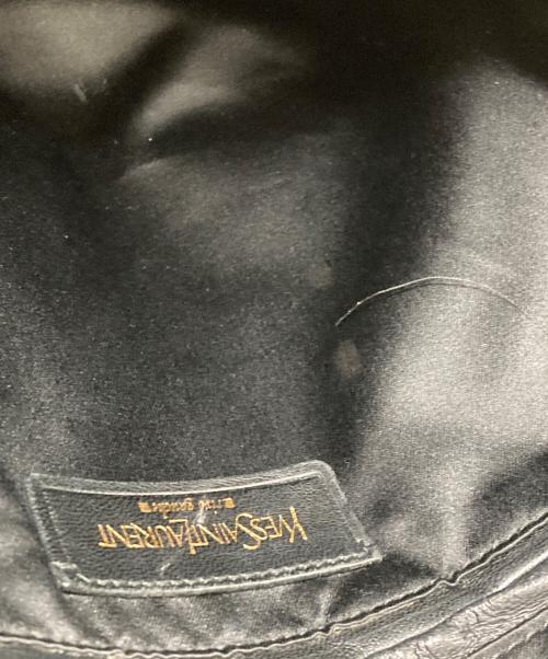 Yves Saint Laurent Rive Gauche（イヴ・サンローラン リヴ・ゴーシュ）Yves Saint Laurent Rive Gauche (イヴ・サンローラン リヴ・ゴーシュ) ハンドバッグ ネイビーの古着・服飾アイテム
