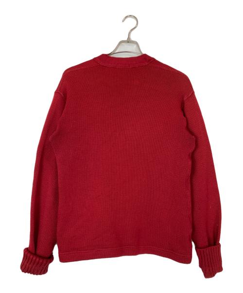 VINTAGE（ヴィンテージ）VINTAGE (ヴィンテージ) 40'sレターマンカーディガン レッド サイズ:不明の古着・服飾アイテム