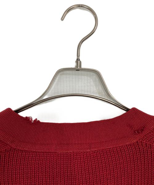 VINTAGE（ヴィンテージ）VINTAGE (ヴィンテージ) 40'sレターマンカーディガン レッド サイズ:不明の古着・服飾アイテム