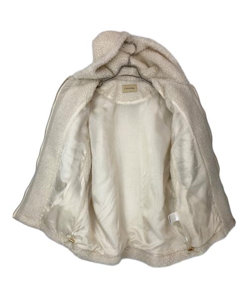 Curensology（カレンソロジー）Curensology (カレンソロジー) 23AW ボアフーディーベスト ホワイト サイズ:FREEの古着・服飾アイテム