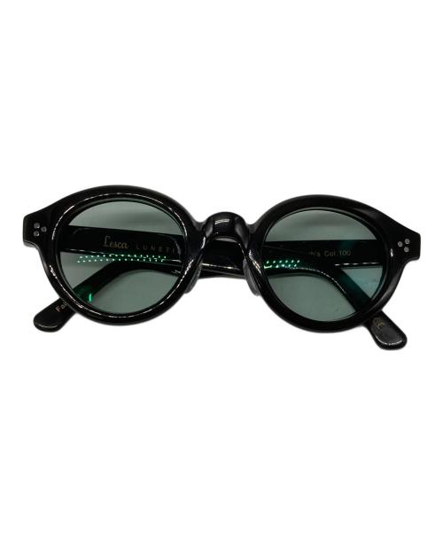 Lesca Lunetier（レスカルネティエ）Lesca Lunetier (レスカルネティエ) ラ・コルブスサングラス ブラックの古着・服飾アイテム