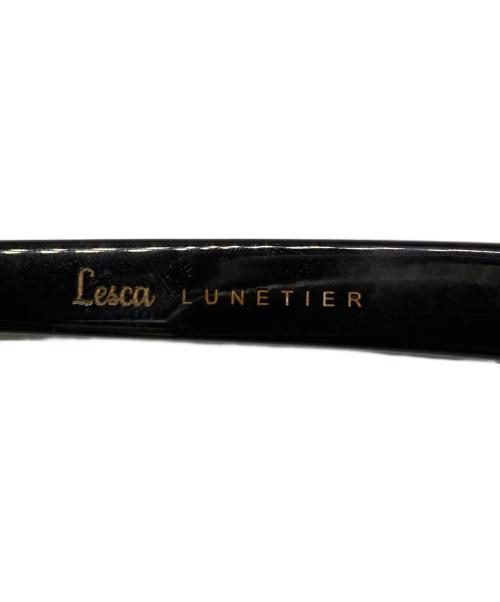 Lesca Lunetier（レスカルネティエ）Lesca Lunetier (レスカルネティエ) ラ・コルブスサングラス ブラックの古着・服飾アイテム