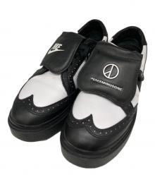 NIKE×PEACEMINUSONE（ナイキ×ピースマイナスワン）の古着「Kwondo1 White」｜ブラック×ホワイト