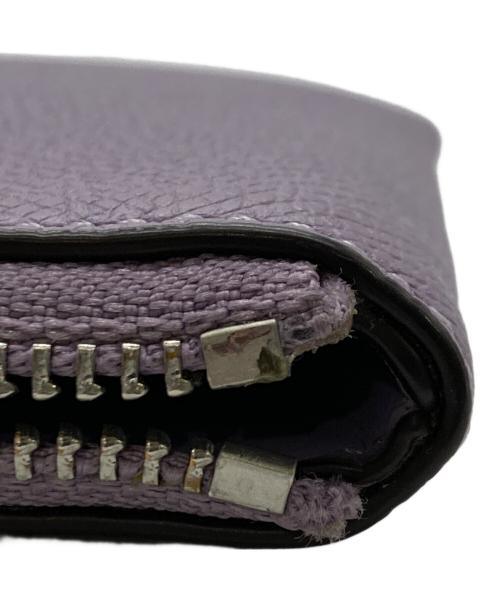 COACH（コーチ）COACH (コーチ) 3-IN-1 Lジップ ウォレット パープルの古着・服飾アイテム
