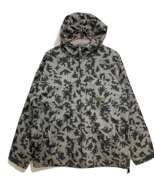 stussy（ステューシー）stussy (ステューシー) デジカモマウンテンパーカー グレー サイズ:Ⅿの古着・服飾アイテム