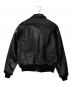 A BATHING APE (ア ベイシング エイプ) HORSE LEATHER A-2 JACKET ブラック サイズ:Ⅿ：43000円