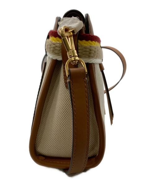 Kate Spade（ケイトスペード）Kate Spade (ケイトスペード) トゥージュールキャンバスショルダーバッグ ベージュの古着・服飾アイテム