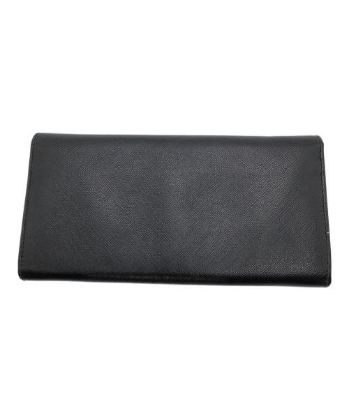 Salvatore Ferragamo（サルヴァトーレ フェラガモ）Salvatore Ferragamo (サルヴァトーレ フェラガモ) コンチネンタルガンチーニウォレット ブラックの古着・服飾アイテム