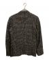 BOGLIOLI (ボリオリ) モヘアアルパカ混ツイード2Bジャケット ブラック×ベージュ サイズ:44：13000円