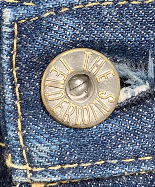 TENDERLOIN（テンダーロイン）TENDERLOIN (テンダーロイン) シンチバックセルビッジデニムパンツ インディゴ サイズ:SIZE 32の古着・服飾アイテム