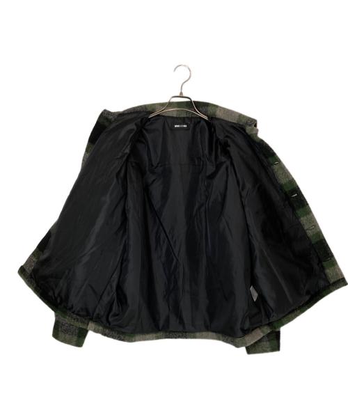 WIND AND SEA（ウィンダンシー）WIND AND SEA (ウィンダンシー) Shaggy Plaid Shirt Jacket グリーン サイズ:Sの古着・服飾アイテム