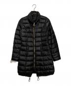 HERNOヘルノ）の古着「Aラインダウンコート」｜ブラック