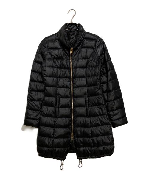 HERNO（ヘルノ）HERNO (ヘルノ) Aラインダウンコート ブラック サイズ:40の古着・服飾アイテム