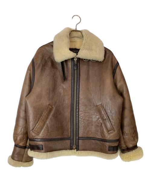 RESERVATION TICKETS（-）RESERVATION TICKETS (-) B‐3フライトジャケット ブラウン サイズ:Ⅿの古着・服飾アイテム