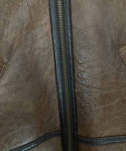 RESERVATION TICKETS（-）RESERVATION TICKETS (-) B‐3フライトジャケット ブラウン サイズ:Ⅿの古着・服飾アイテム