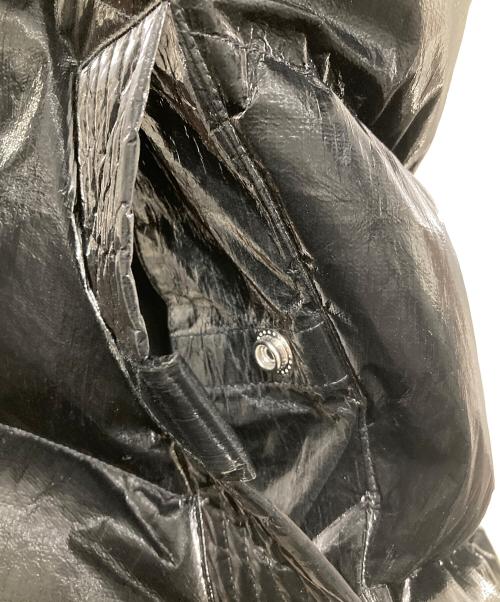 DIESEL（ディーゼル）DIESEL (ディーゼル) ダウンベスト　パーカーベスト　フーディーベスト　 ブラック サイズ:XXSの古着・服飾アイテム