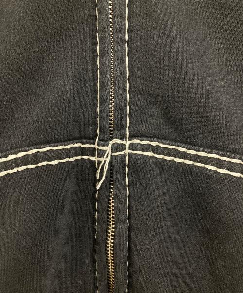 SUPREME（シュプリーム）SUPREME (シュプリーム) TRUE RELIGION (トゥルー レリジョン) Zip Up Hooded Sweatshirt　ジップアップパーカー　フルジップパーカー　フーディースウェットパーカー ブラック サイズ:XLの古着・服飾アイテム