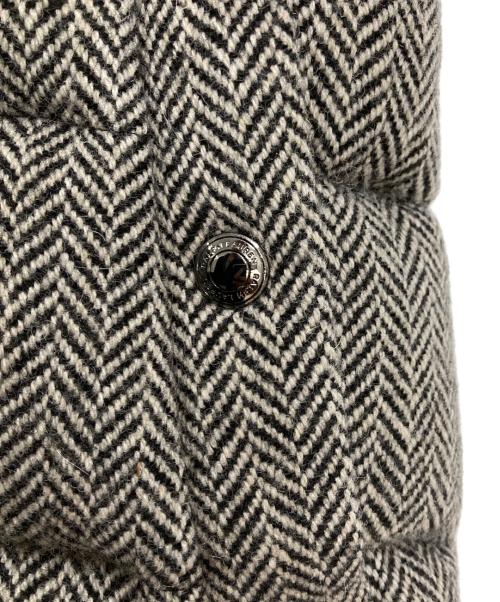 POLO RALPH LAUREN（ポロ・ラルフローレン）POLO RALPH LAUREN (ポロ・ラルフローレン) ヘリンボーンダウンベスト ブラック サイズ:Sの古着・服飾アイテム