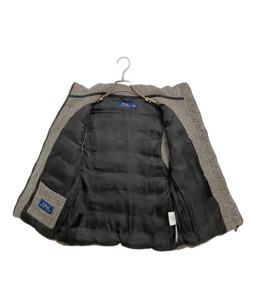POLO RALPH LAUREN（ポロ・ラルフローレン）POLO RALPH LAUREN (ポロ・ラルフローレン) ヘリンボーンダウンベスト ブラック サイズ:Sの古着・服飾アイテム