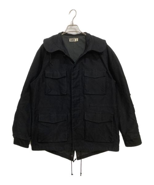 GOODENOUGH（グッドイナフ）GOODENOUGH (グッドイナフ) フィールドジャケット　フーディー　ジャケット　 ブラック サイズ:Lの古着・服飾アイテム