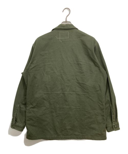 WTAPS（ダブルタップス）WTAPS (ダブルタップス) LS / COTTON. SATIN グリーン サイズ:3の古着・服飾アイテム