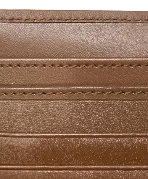 GUCCI（グッチ）GUCCI (グッチ) 3つ折り財布 ブラウンの古着・服飾アイテム