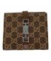GUCCI（グッチ）の古着「3つ折り財布」｜ブラウン