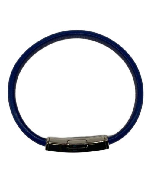 LOUIS VUITTON（ルイ ヴィトン）LOUIS VUITTON (ルイ ヴィトン) クリップ イット ブレスレット ブルー サイズ:21の古着・服飾アイテム