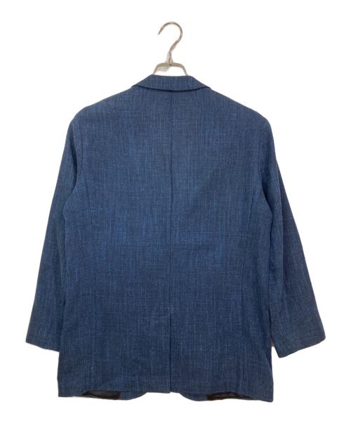 HUGO BOSS（ヒューゴ ボス）HUGO BOSS (ヒューゴ ボス) リネン混2Bジャケット ネイビー サイズ:48の古着・服飾アイテム