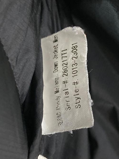 MAMMUT（マムート）MAMMUT (マムート) Serac Hoody Melange Down JKT グレー サイズ:Sの古着・服飾アイテム