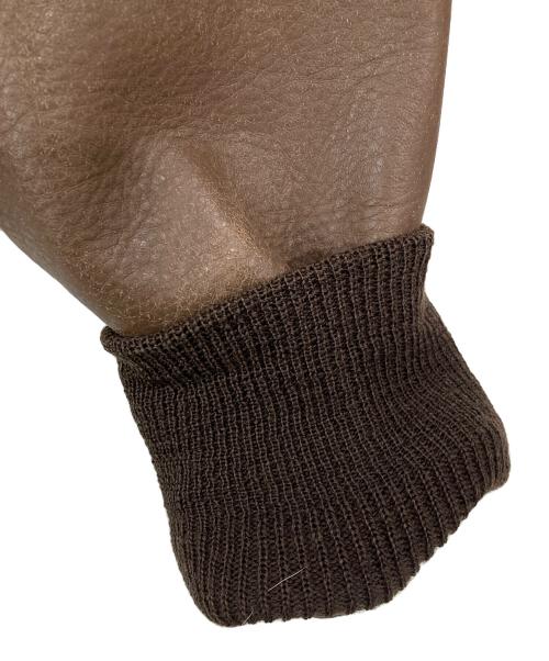 Willis&Geiger（ウィルスガイガー）Willis&Geiger (ウィルスガイガー) A-2レザーフライトジャケット ブラウン サイズ:SIZE 38の古着・服飾アイテム