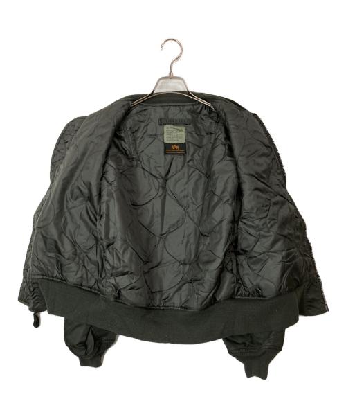 ALPHA（アルファ）ALPHA (アルファ) 90'sMA-1ジャケット カーキ サイズ:Sの古着・服飾アイテム