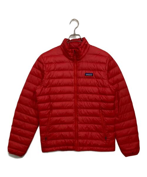 Patagonia（パタゴニア）Patagonia (パタゴニア) ダウンセータージャケット レッド サイズ:Sの古着・服飾アイテム