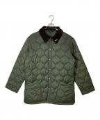 Barbourバブアー）の古着「Lofty Quilt」｜セージグリーン