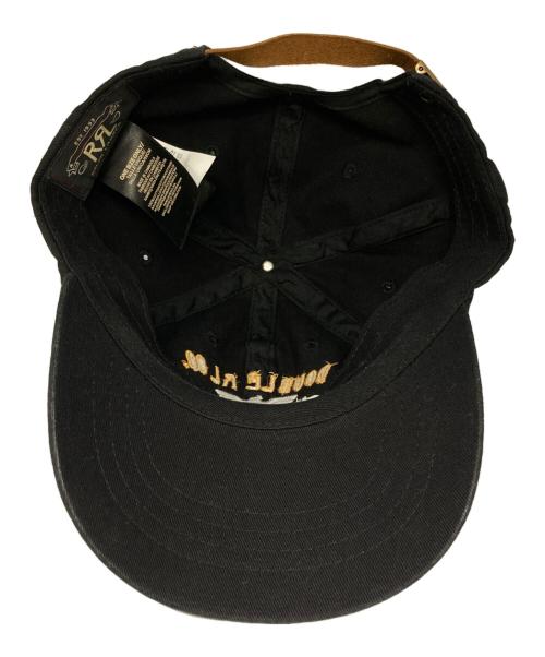 RRL（ダブルアールエル）RRL (ダブルアールエル) SUPPLY CORPS CAP ブラック サイズ:59CMの古着・服飾アイテム