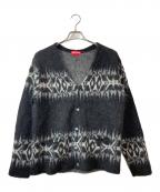 SUPREMEシュプリーム）の古着「Abstract Stripe Cardigan」｜ブラック