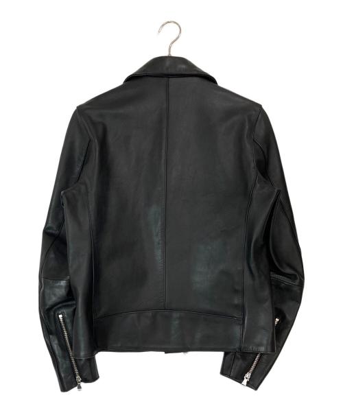 green label relaxing（グリーンレーベルリラクシング）green label relaxing (グリーンレーベルリラクシング) ソフトカウ ダブル ライダース / レザー ジャケット ブラック サイズ:XLの古着・服飾アイテム