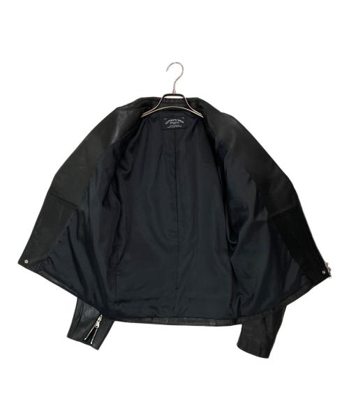 green label relaxing（グリーンレーベルリラクシング）green label relaxing (グリーンレーベルリラクシング) ソフトカウ ダブル ライダース / レザー ジャケット ブラック サイズ:XLの古着・服飾アイテム