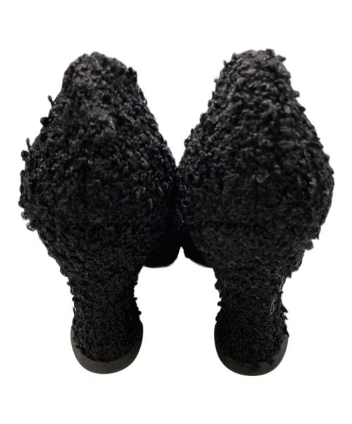 BOTTEGA VENETA（ボッテガベネタ）BOTTEGA VENETA (ボッテガベネタ) アーモンドパンプス ブラック サイズ:381/2の古着・服飾アイテム