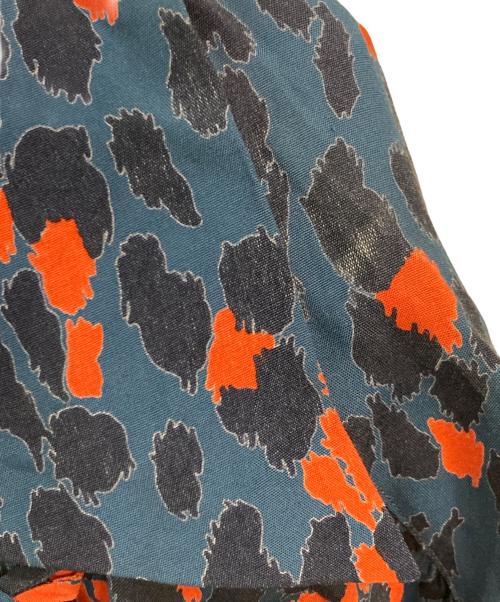 WACKO MARIA（ワコマリア）WACKO MARIA (ワコマリア) LEOPARD HAWAIIAN SHIRT ネイビー×レッド サイズ:Lの古着・服飾アイテム