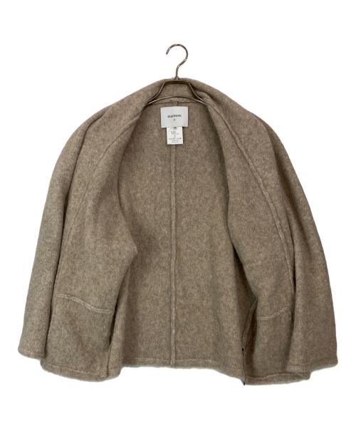 marmors（マルモア）marmors (マルモア) シャギーアルパカガウンカーディガン ベージュ サイズ:36の古着・服飾アイテム