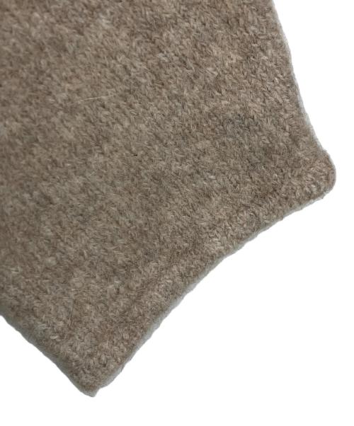 marmors（マルモア）marmors (マルモア) シャギーアルパカガウンカーディガン ベージュ サイズ:36の古着・服飾アイテム