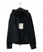 MONCLERモンクレール）の古着「AUXONNE GIUBBOTTO ナイロンジャケット」｜ブラック