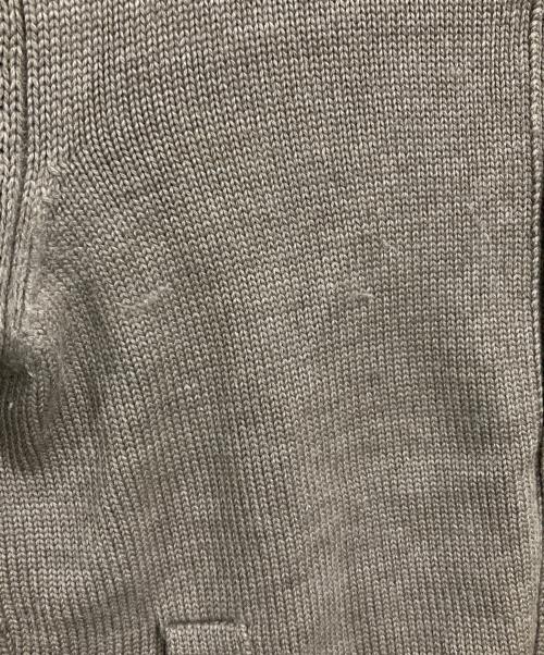 Zanone（ザノーネ）Zanone (ザノーネ) ミドルゲージ ニット ジャケット ブラウン サイズ:50の古着・服飾アイテム