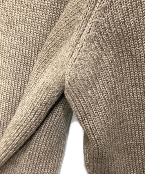 Zanone（ザノーネ）Zanone (ザノーネ) ミドルゲージ ニット ジャケット ブラウン サイズ:50の古着・服飾アイテム