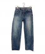 BALENCIAGAバレンシアガ）の古着「ストレートレッグルーズフィットデニム」｜インディゴ