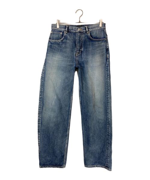BALENCIAGA（バレンシアガ）BALENCIAGA (バレンシアガ) ストレートレッグルーズフィットデニム インディゴ サイズ:XSの古着・服飾アイテム