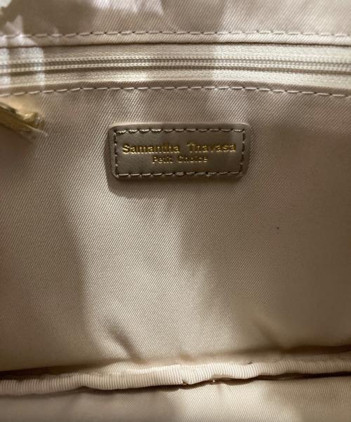 Samantha Thavasa PETIT CHOICE（サマンサタバサプチチョイス）Samantha Thavasa PETIT CHOICE (サマンサタバサプチチョイス) キルティングファーバッグ ベージュの古着・服飾アイテム