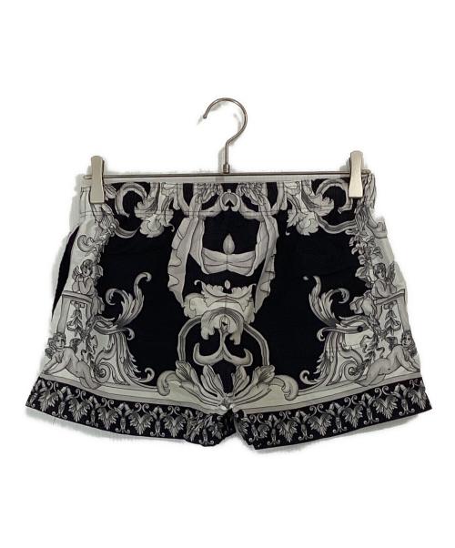 VERSACE（ヴェルサーチェ）VERSACE (ヴェルサーチェ) ハーフパンツ ブラック サイズ:SIZE 48の古着・服飾アイテム